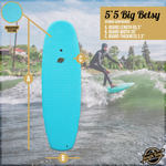 Big Betsy 5'5 Hybrid Surfboard